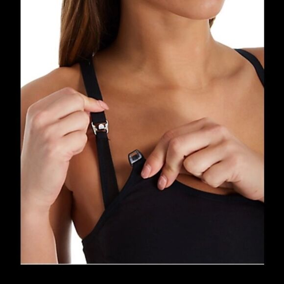 🌟PLAYTEX Maternity & Nursing Seamless Racerback Crop Wirefree Bra🌟 - Picture 4 of 5